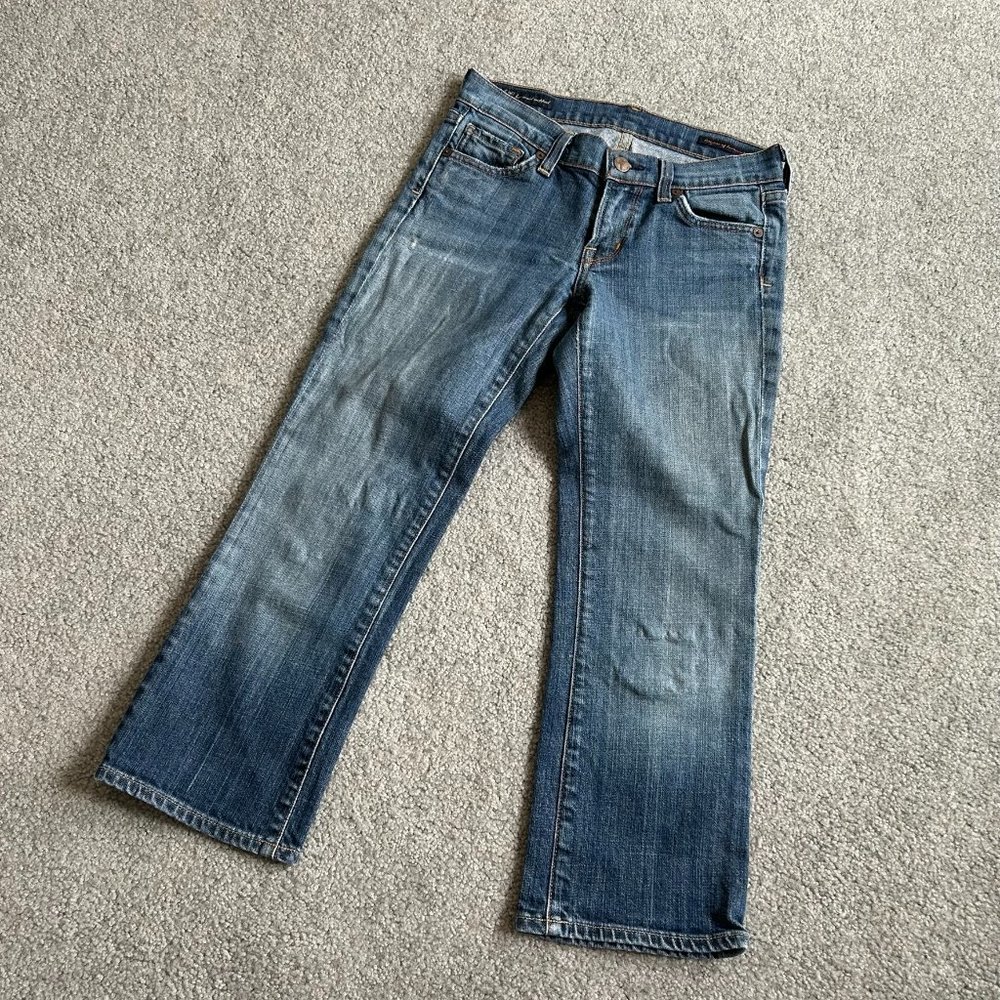 - Citizens of Humanity Kelly #063 Low Waist Cropped Stretch Jeans US 24  - N1310